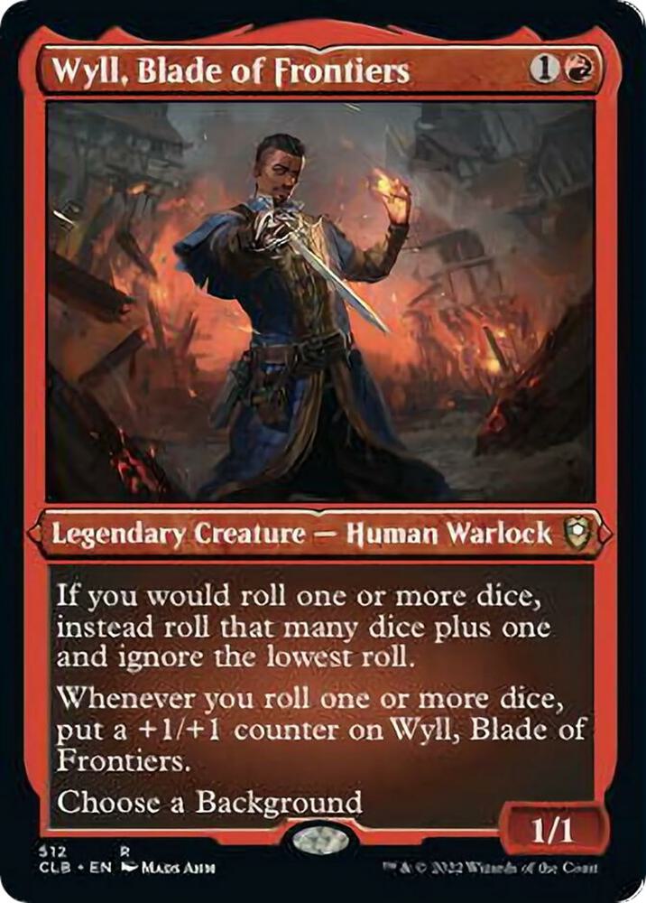 Wyll, Blade of Frontiers (Foil Etched) | Commander Legends: Battle for Baldur's Gate #512