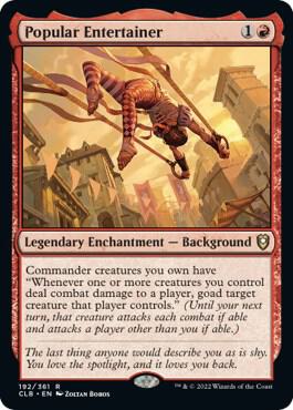 Popular Entertainer | Commander Legends: Battle for Baldur's Gate #192