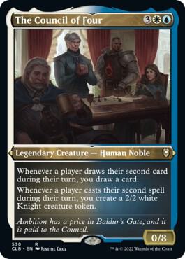 The Council of Four (Foil Etched) | Commander Legends: Battle for Baldur's Gate #530