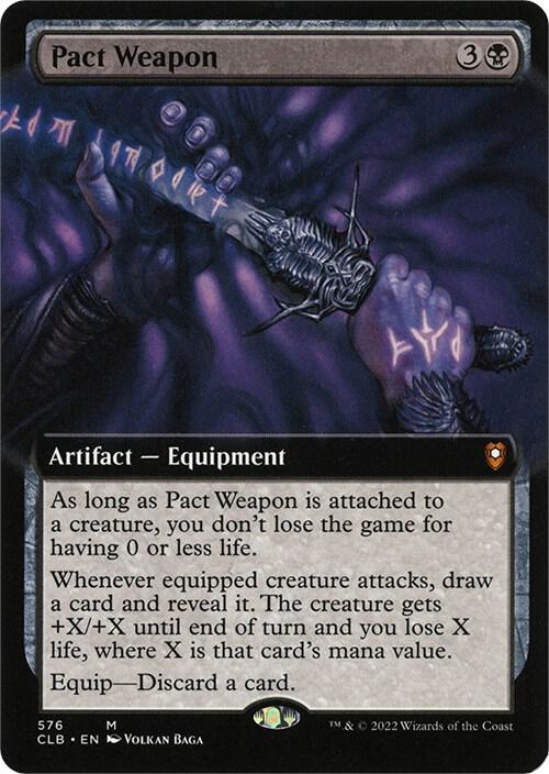Pact Weapon (Extended Art) | Commander Legends: Battle for Baldur's Gate #576