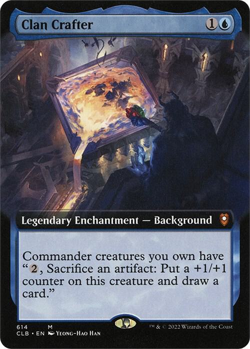 Clan Crafter (Extended Art) | Commander Legends: Battle for Baldur's Gate #614
