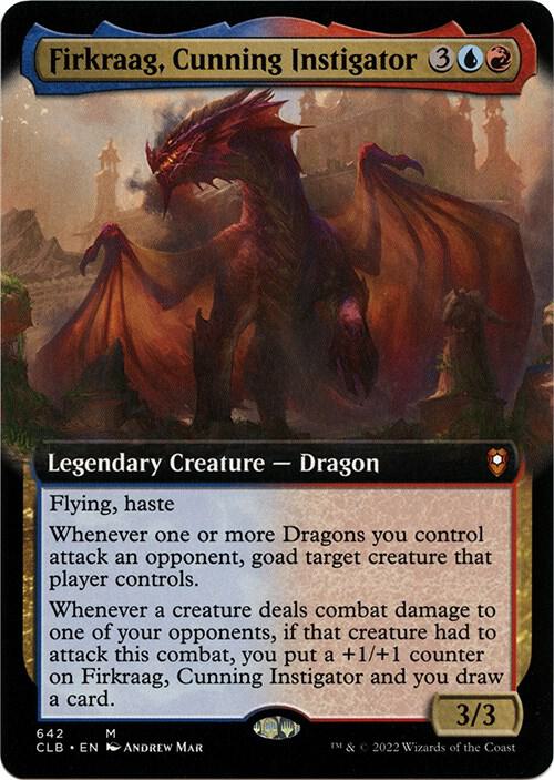 Firkraag, Cunning Instigator (Extended Art) | Commander Legends: Battle for Baldur's Gate #642