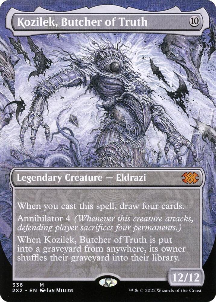 Kozilek, Butcher of Truth (Borderless) | Double Masters 2022 #336