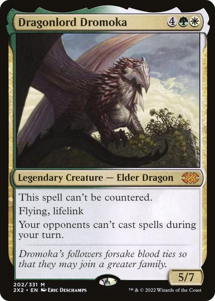 Dragonlord Dromoka | Double Masters 2022 #202