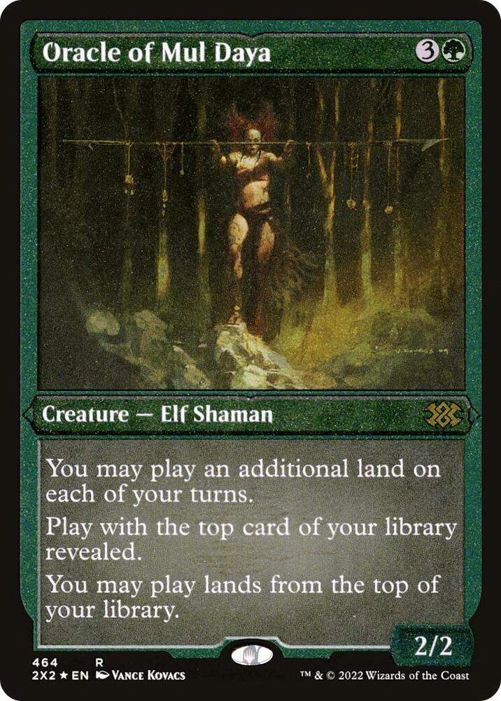 Oracle of Mul Daya (Foil Etched) | Double Masters 2022 #464