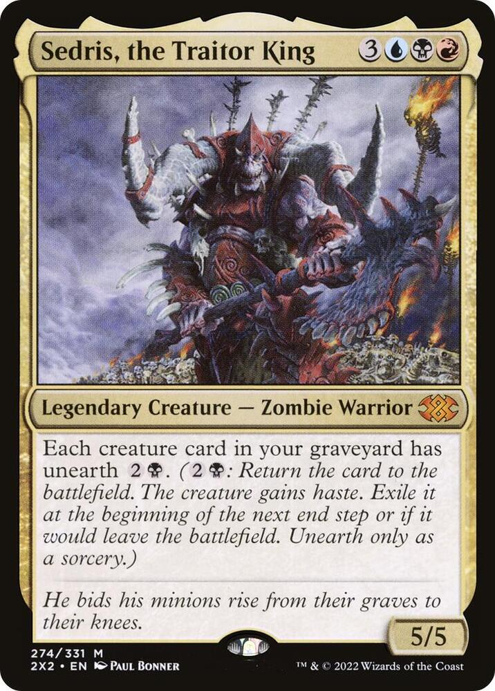 Sedris, the Traitor King | Double Masters 2022 #274