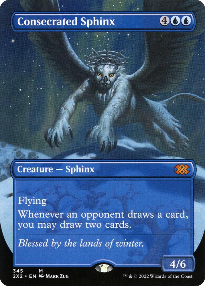 Consecrated Sphinx (Borderless) | Double Masters 2022 #345