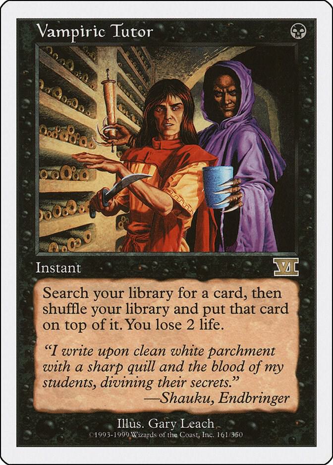 Vampiric Tutor | Classic Sixth Edition #161