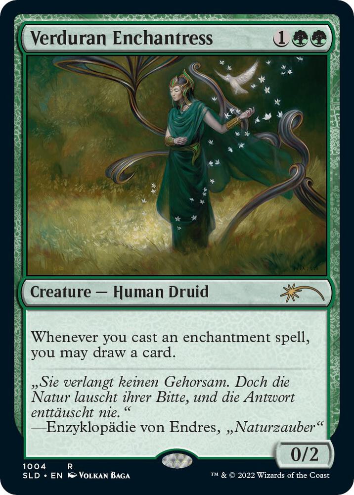 Verduran Enchantress | Secret Lair Drop Series #1004