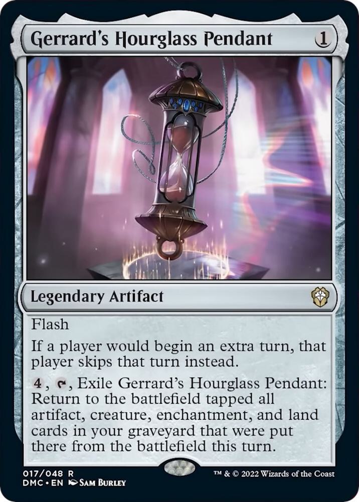 Gerrard's Hourglass Pendant | Commander: Dominaria United #17
