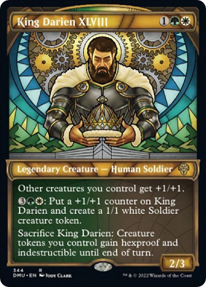 King Darien XLVIII (Textured Foil) | Dominaria United #344