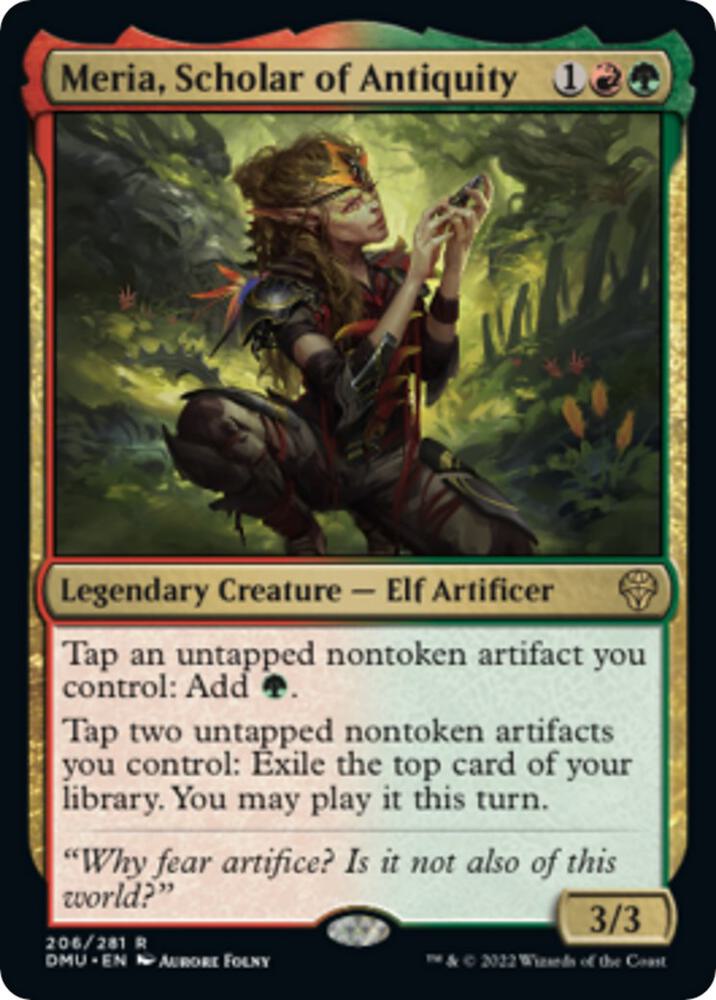 Meria, Scholar of Antiquity | Dominaria United #206