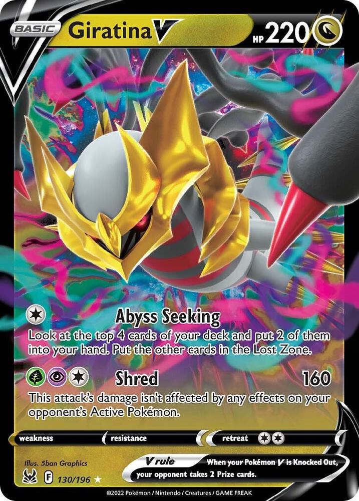Giratina V | SWSH11: Lost Origin #130/196