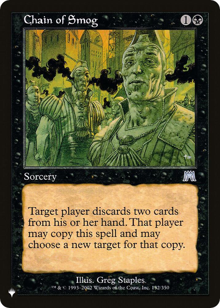Chain of Smog | The List Reprints #132/350
