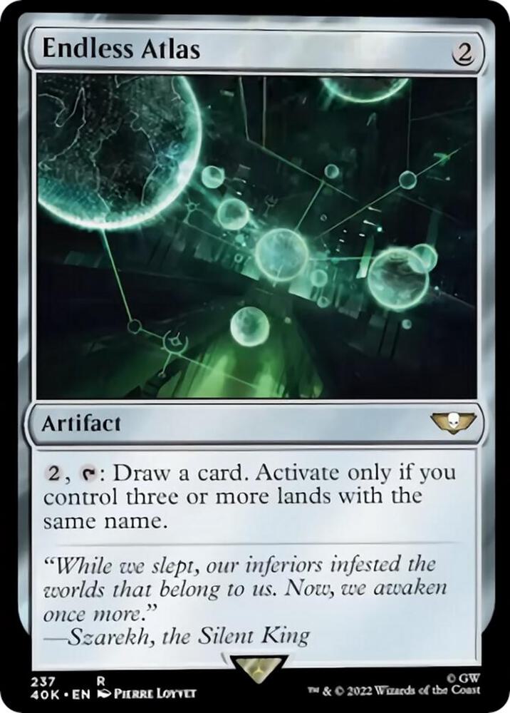 Endless Atlas (Surge Foil) | Universes Beyond: Warhammer 40,000 #237