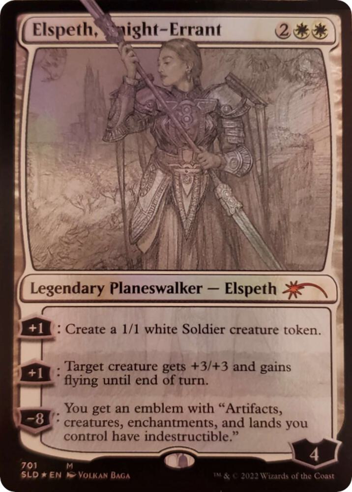 Elspeth, Knight-Errant (Sketch Showcase) | Secret Lair Drop Series #701