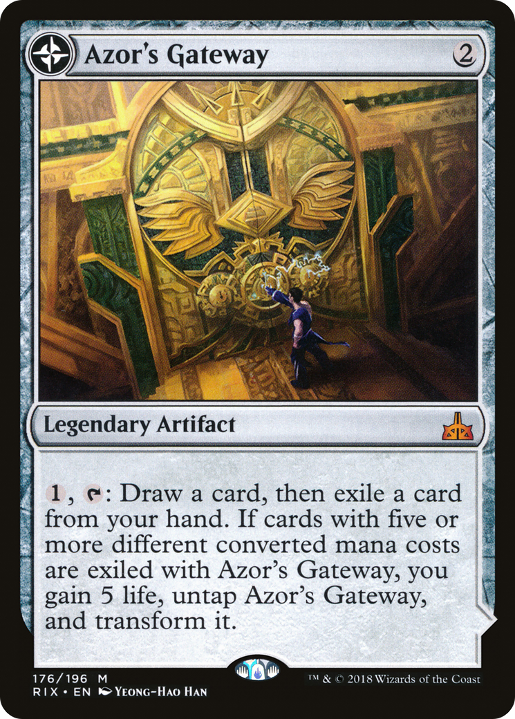 Azor's Gateway // Sanctum of the Sun | Rivals of Ixalan #176