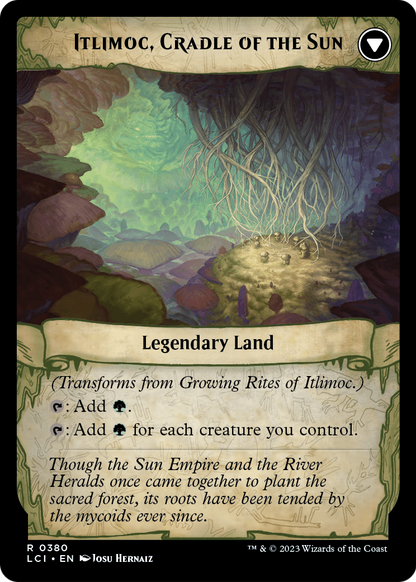 Growing Rites of Itlimoc // Itlimoc, Cradle of the Sun | The Lost Caverns of Ixalan #380