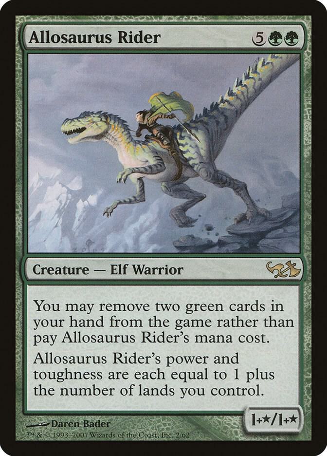 Allosaurus Rider | Duel Decks: Elves vs. Goblins #2