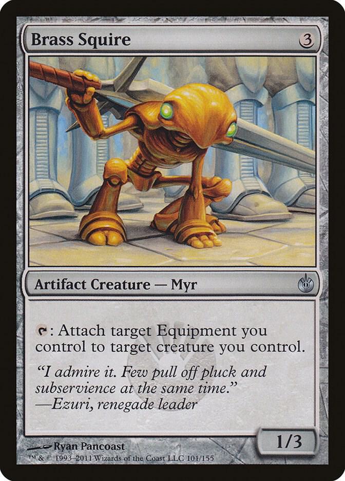 Brass Squire | Mirrodin Besieged #101