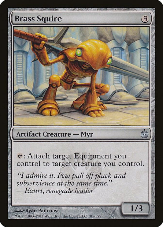 Brass Squire | Mirrodin Besieged #101
