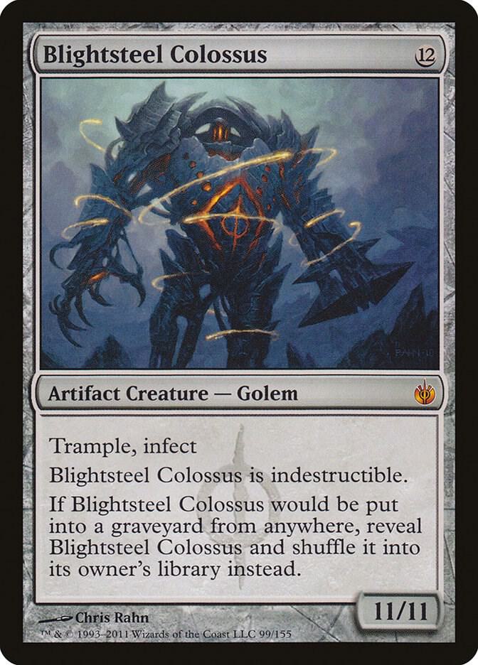 Blightsteel Colossus | Mirrodin Besieged #99