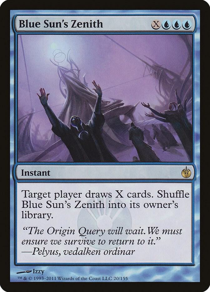Blue Sun's Zenith | Mirrodin Besieged #20