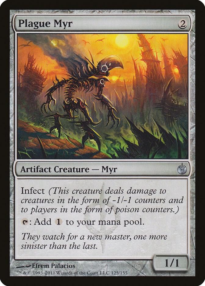 Plague Myr | Mirrodin Besieged #125