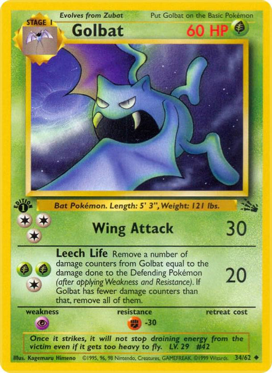 Golbat | Fossil #34/62