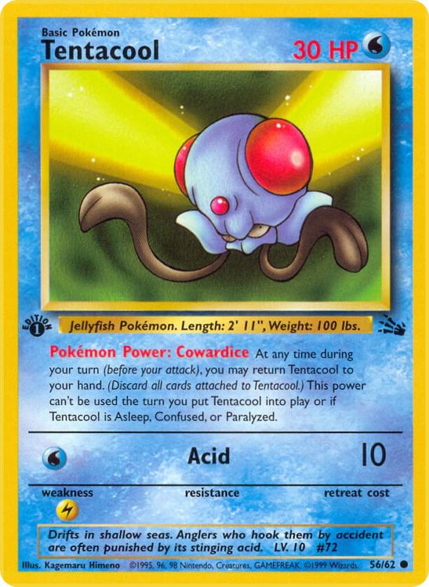 Tentacool | Fossil #56/62