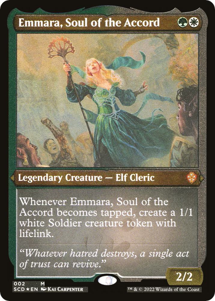 Emmara, Soul of the Accord (Foil Etched) | Starter Commander Decks #2