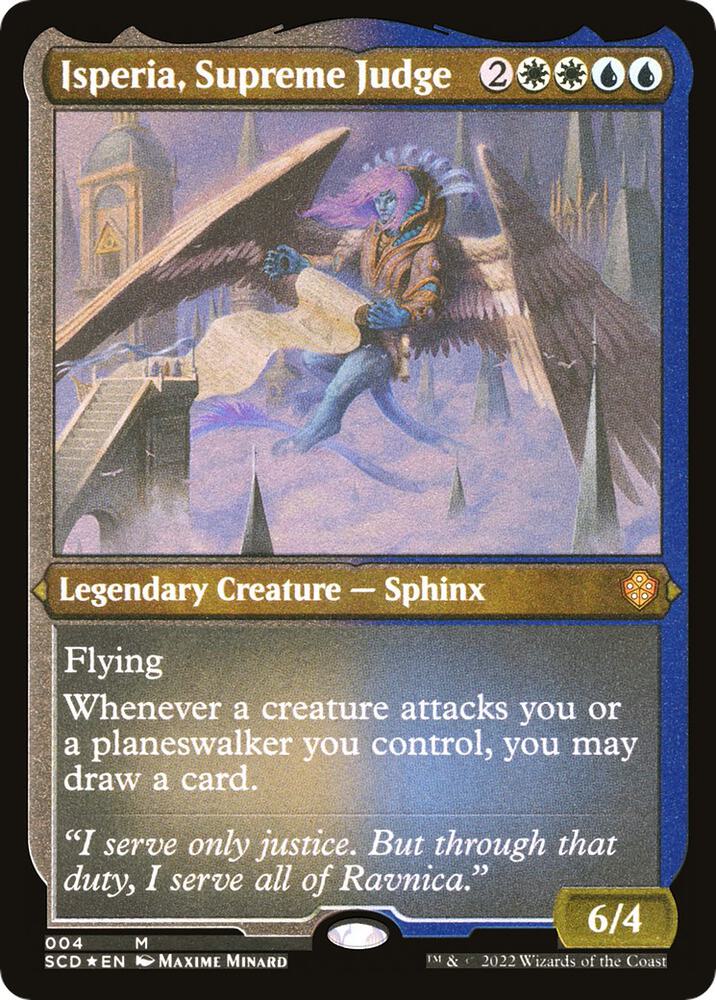 Isperia, Supreme Judge (Foil Etched) | Starter Commander Decks #4