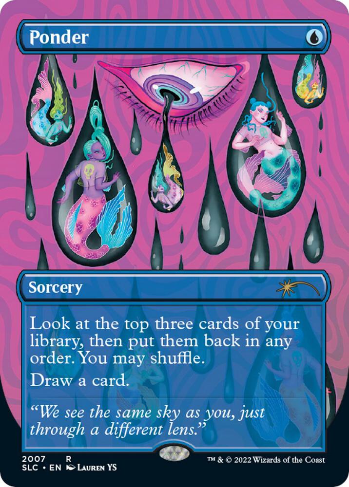 Ponder | Secret Lair Countdown Kit #2007