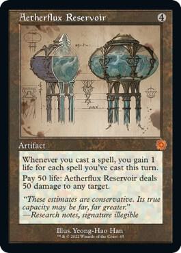 Aetherflux Reservoir (Schematic) | The Brothers' War: Retro Frame Artifacts #65