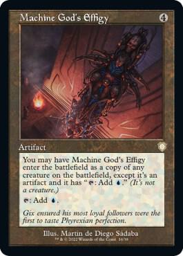 Machine God's Effigy (Retro Frame) | Commander: The Brothers' War #16