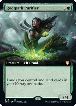 Rootpath Purifier (Extended Art) | Commander: The Brothers' War #44