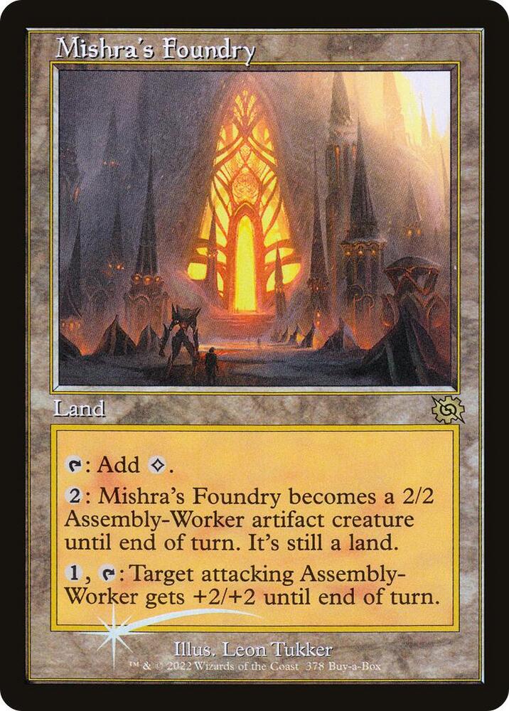 Mishra's Foundry | Buy-A-Box Promos #378