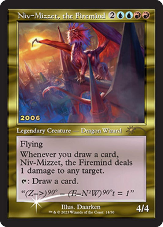 Niv-Mizzet, the Firemind | 30th Anniversary Promos #14