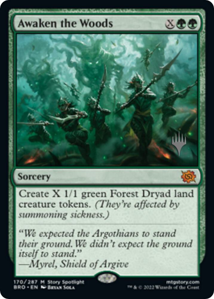Awaken the Woods | Promo Pack: The Brothers' War #170