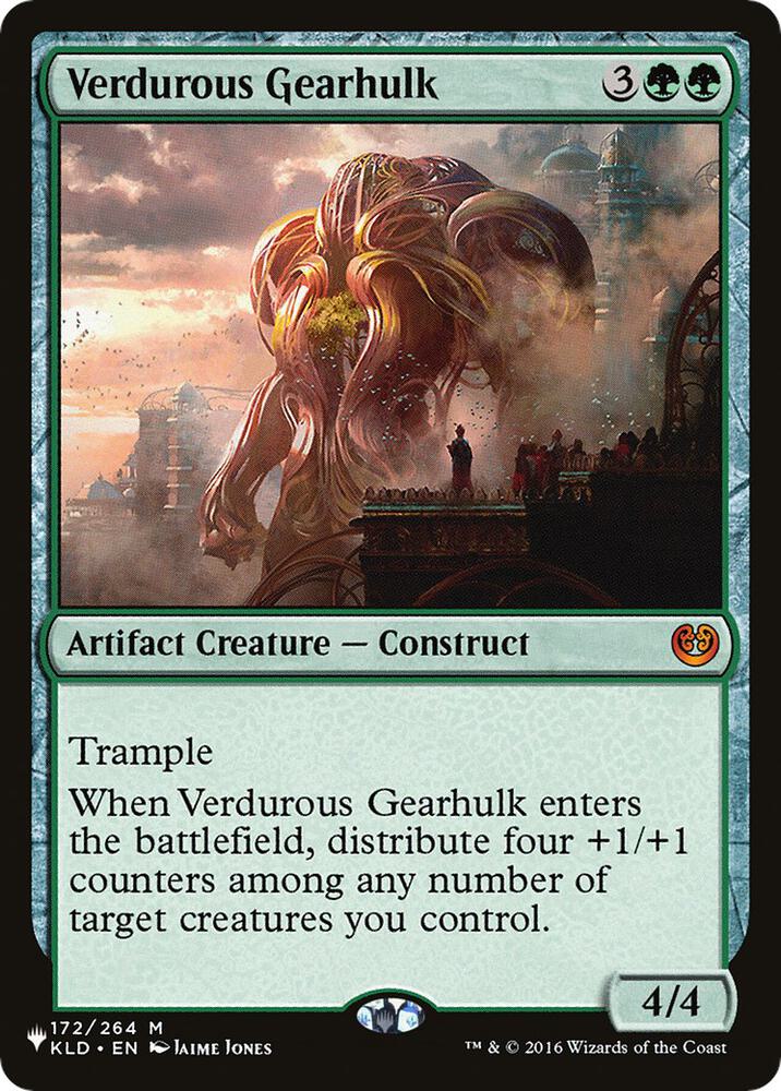 Verdurous Gearhulk | The List Reprints #172/264