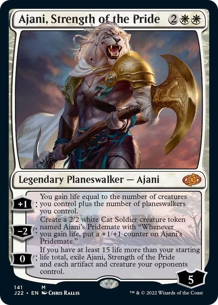 Ajani, Strength of the Pride | Jumpstart 2022 #141