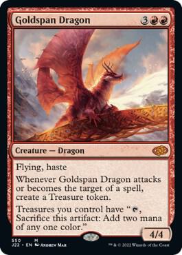 Goldspan Dragon | Jumpstart 2022 #550