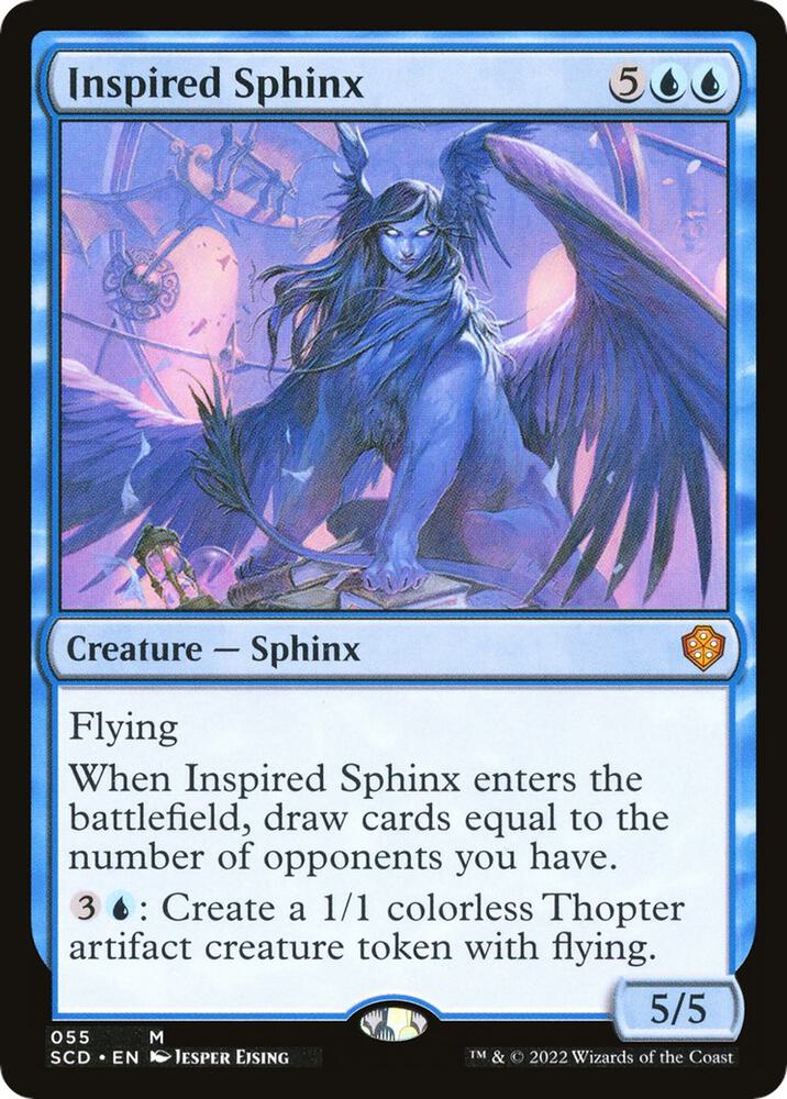 Inspired Sphinx | Starter Commander Decks #55