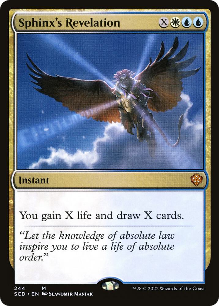 Sphinx's Revelation | Starter Commander Decks #244