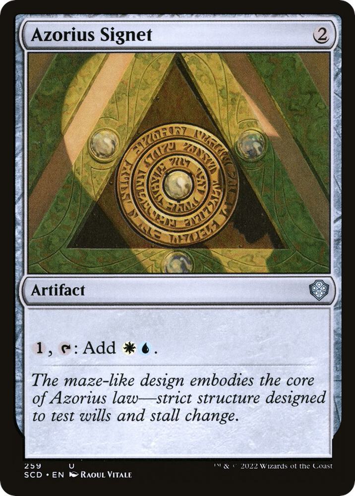 Azorius Signet | Starter Commander Decks #259