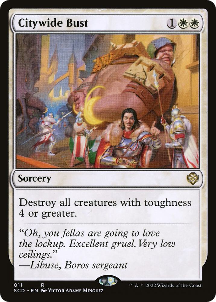 Citywide Bust | Starter Commander Decks #11