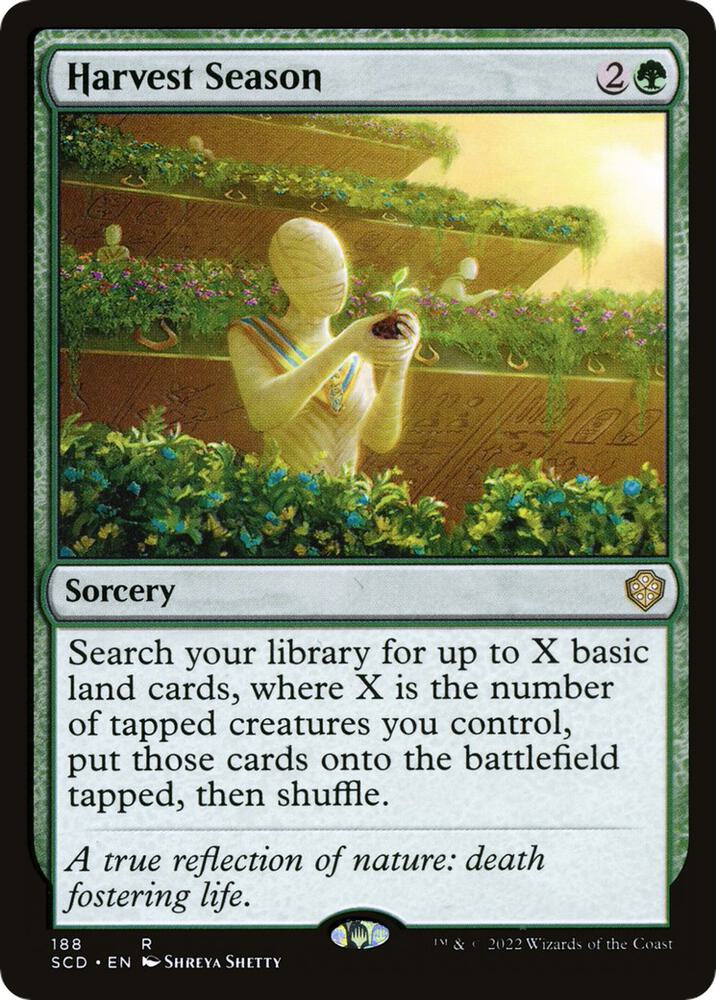 Harvest Season | Starter Commander Decks #188