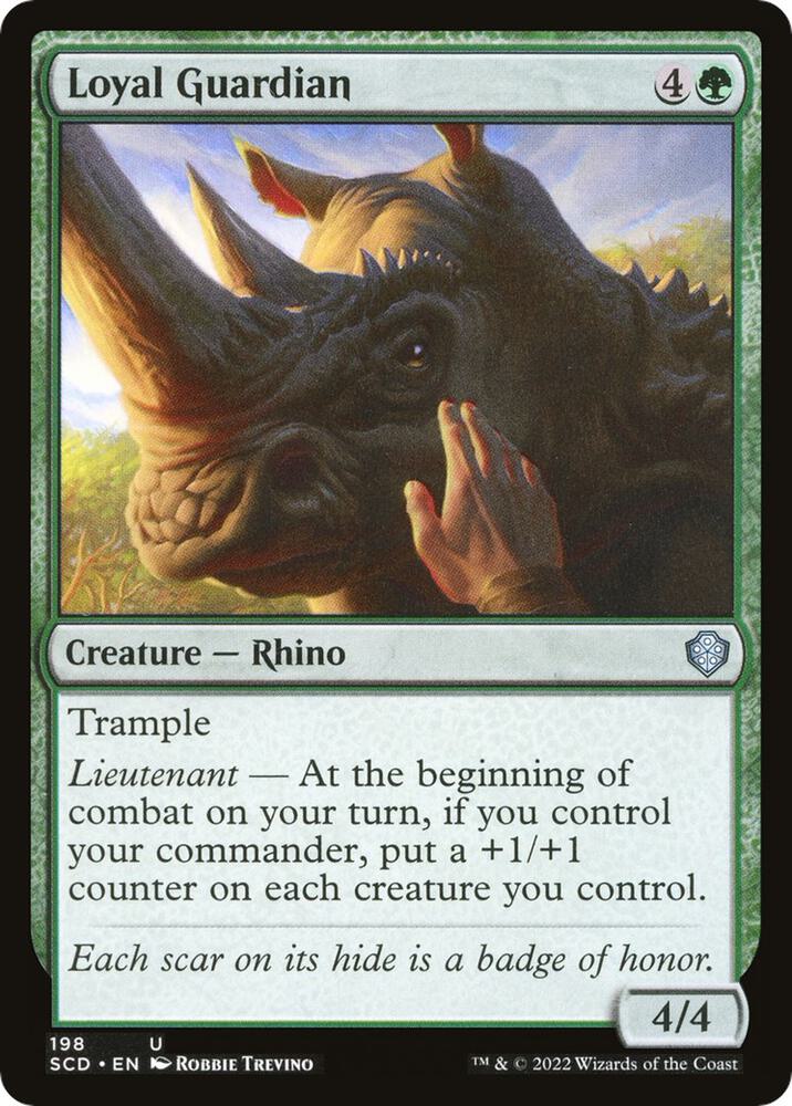 Loyal Guardian | Starter Commander Decks #198