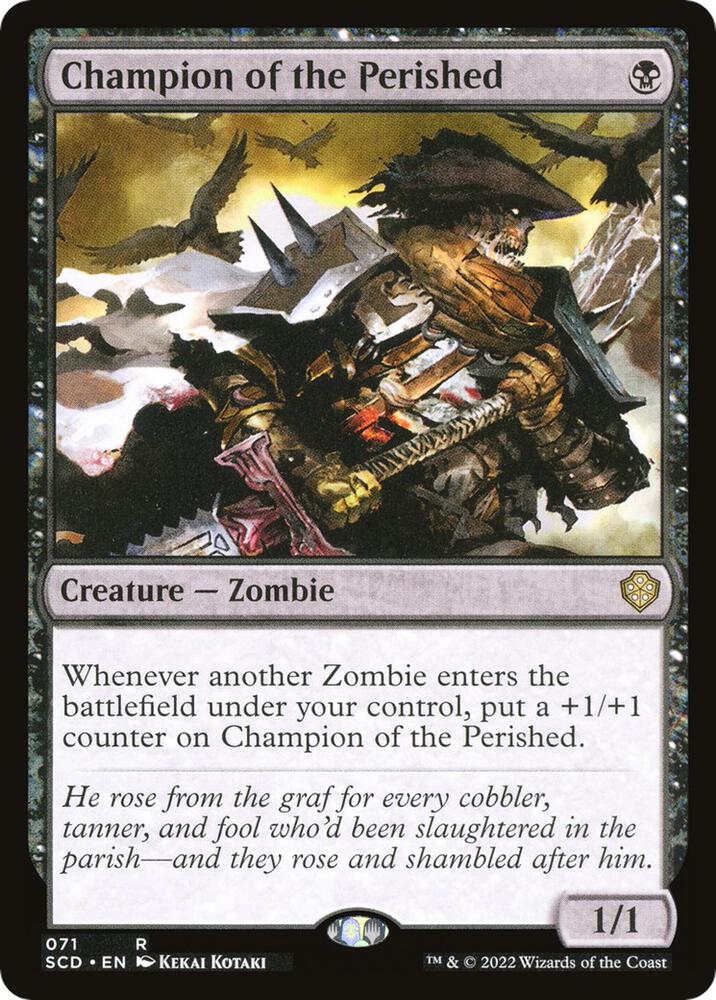Champion of the Perished | Starter Commander Decks #71