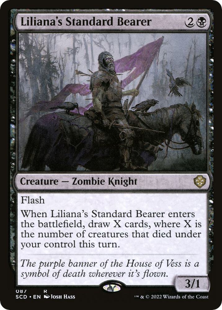 Liliana's Standard Bearer | Starter Commander Decks #87
